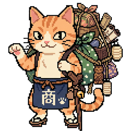 行商ネコ店長